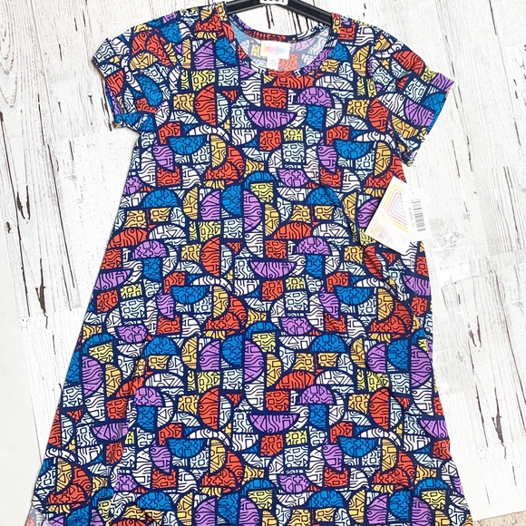 LuLaRoe Other - LulaRoe Girls Swing Scarlett Dress NWT